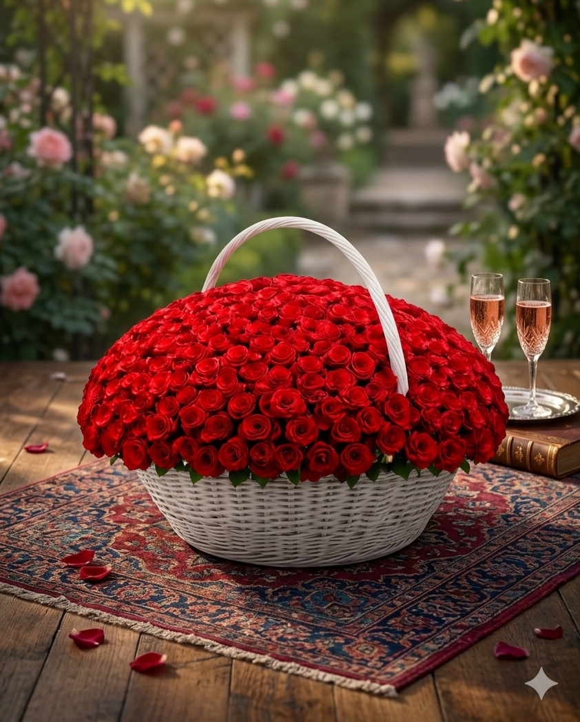 Florist working